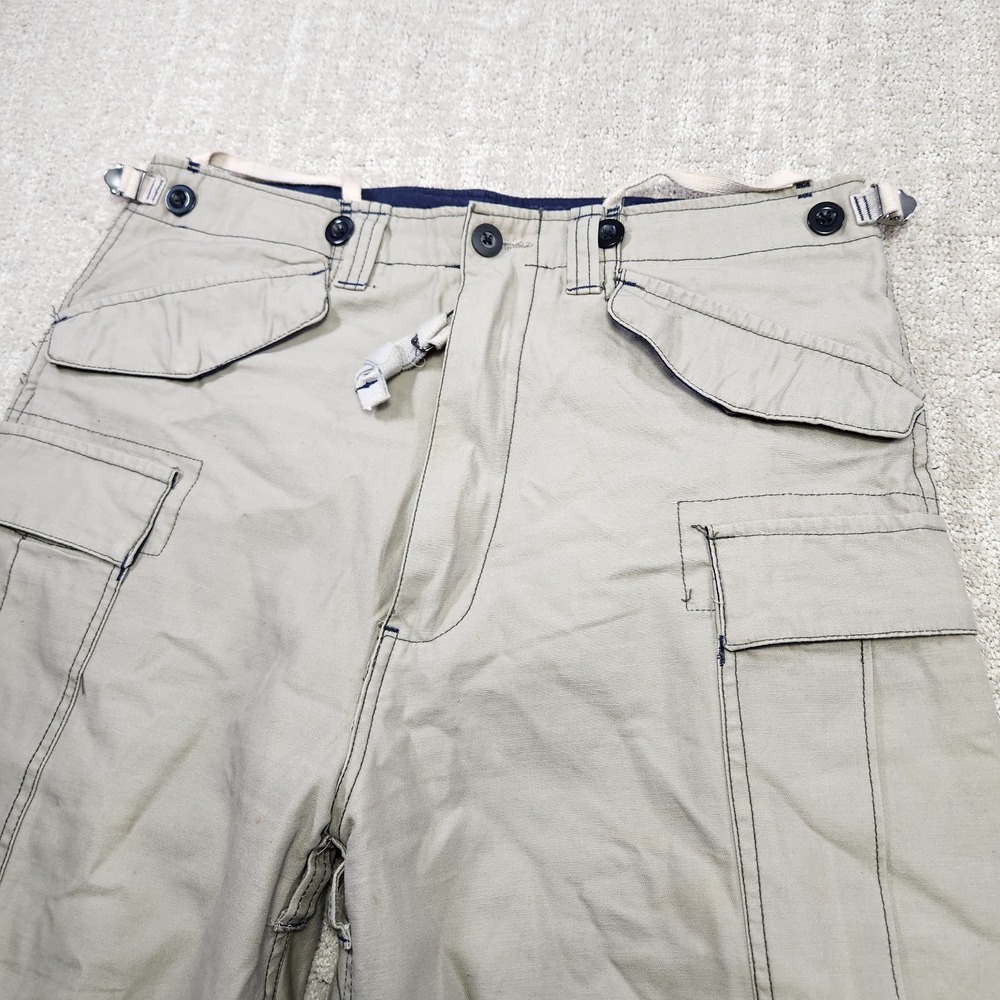 Vintage No Boundaries Cargo Pants Men 32x32 Baggy Paratrooper Wide Leg Y2K Trip - Picture 9 of 15